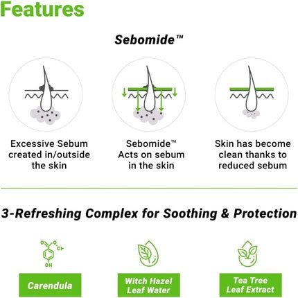 Real Barrier Control-T Cleansing Foam Sulfate-Free Face Wash for Oily Skin 6.42 Fl Oz 190ml