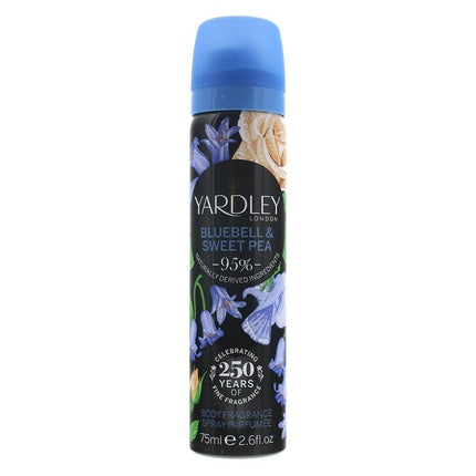Yardley Bluebell And Sweetpea Body Spray 75ml For Women