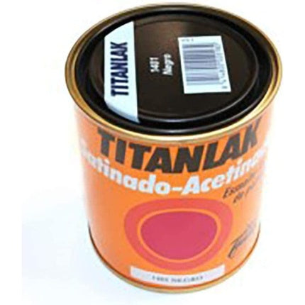 Titanlux - Titanlak, Polyurethane, Satin, Black, 375 Ml 011140138 Black