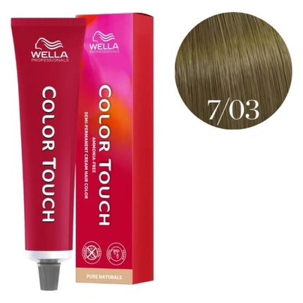 Wella Color Touch Pure Naturals 7/03 - 60ml