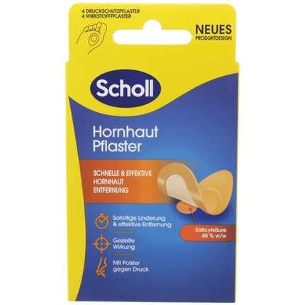 Scholl Corn Remover Plasters 4 Pieces