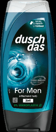 Duschdas 3 in1 Shower Gel & Shampoo for Men 250ml