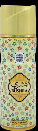 Naseem Bushra Body Spray, Unisex, 200 Ml