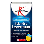 Lucovitaal Icelandic Cod Liver Oil - Health & Wellness Supplement