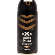 Umbro Energy Deodorant Body Spray 150ml