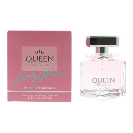 Antonio Banderas Queen Of Seduction Lively Muse Eau De Toilette 80ml Women Spray