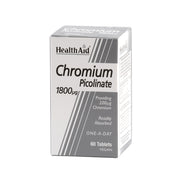 Health Aid Cromo Picolinato 200 Mcg 60 Comp