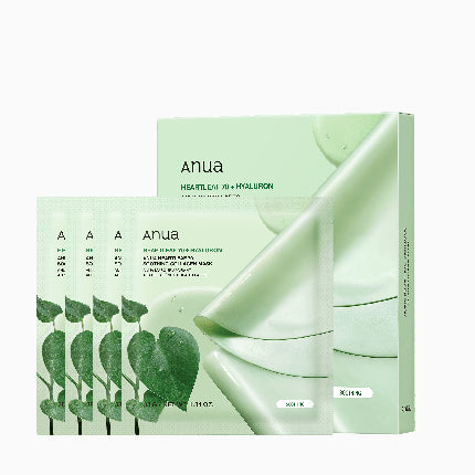 Anua Heartleaf 70 Soothing Collagen Mask 4 Pack