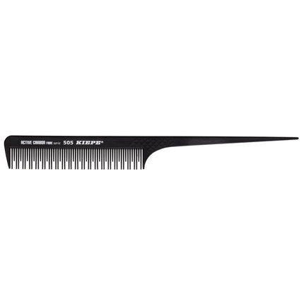 Professional Hair Comb Active Carbon Fiber Series 505 217x27mm - Kiepe Italia