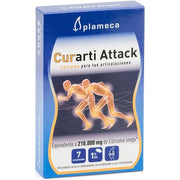 Plameca Curarti Attack Capsules with Vitamin C and Turmeric for Bones