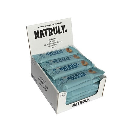 Natural Athlete Energy Bar With Almond And Cashew Organic Raw Bar Of Almond And Cashews Organic 24x40g Natruly