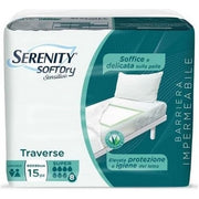 Serenity Absorbent Soft Dry Sensitive 60 x 90 cm - Pack of 15