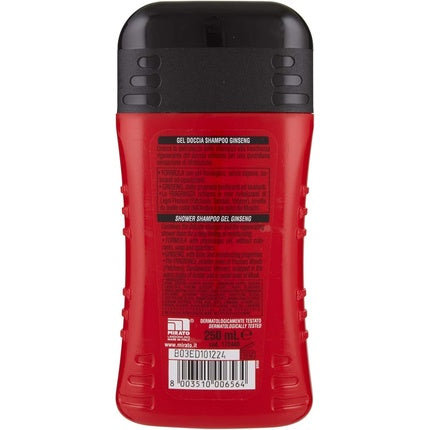 Intesa Pour Homme Ginseng Daily Moisturising Shower Gel Shampoo 250ml