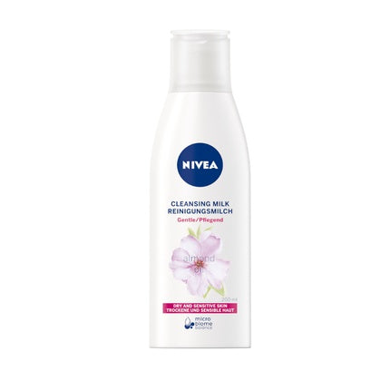 Nivea Cleansing Milk For Dry And Sensitive Skin With Natural Almond Oil 200ml