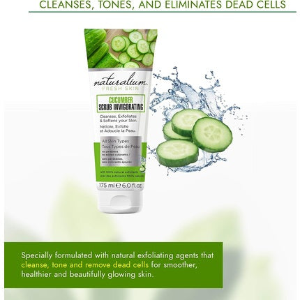 Cucumber Scrub Invigorating 175ml