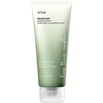 Anua Heartleaf Quercetinol Pore Deep Cleansing Foam - 150ml