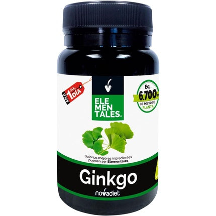 Novadiet Elemental Ginkgo Capsules with Ginkgo Biloba Supplement