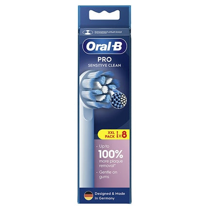 Oral B Replacement Brush Heads Sensitive Eb60 8 Pieces