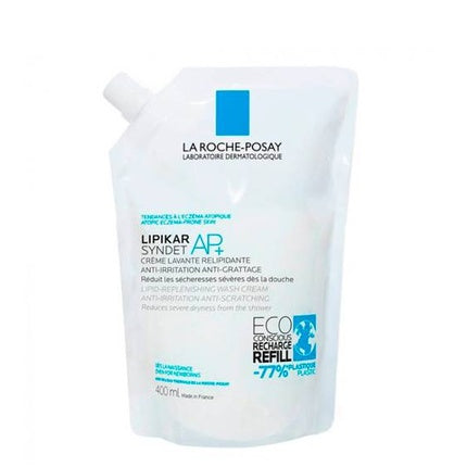 La Rocheposay Lipikar Syndet Ap Lipid Replenishing Cream Wash 400ml For Dry Skin