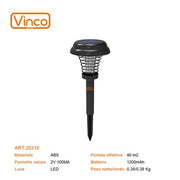 Vinco Garden Insecticide 1w Solar Art.20310