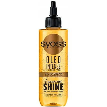 Syoss Oleo Intense Oil Cream for Shiny and Soft Hair 200ml