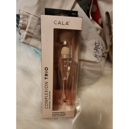 Cala Complexion Trio Round 3-in-1 Brush Blending Sponge Eye Brush Contour 76141