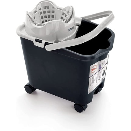 Mery Mop Bucket Grey 38.2 x 25.5 x 39 cm