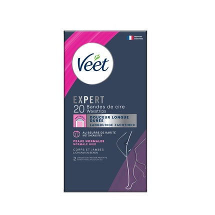 Veet Cold Wax Strips Expert Normal Legs