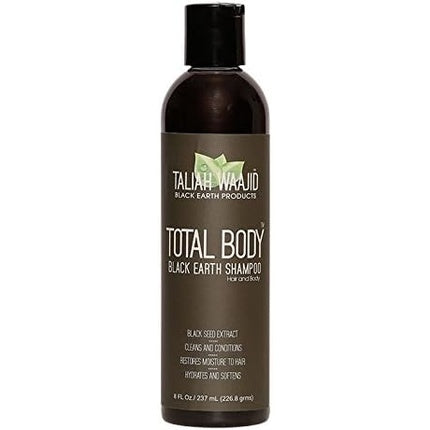 Taliah Waajid Total Body Black Earth Shampoo 8oz