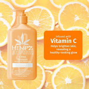 Hempz Body Lotion Citrus Blossom Limited Edition Daily Moisturizing Cream