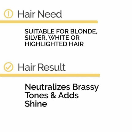 Novex Cool Blonde Purple Hair Mask 400g with Acai Extract and Ceramides