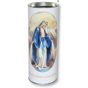 Lumino Cimitero Lampade Votive T 80 Eco Immacolata Concezione H 21 Cm