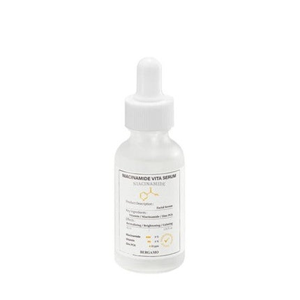 Bergamo Niacinamide Vita Serum 30ml - Face Serum with Niacinamide