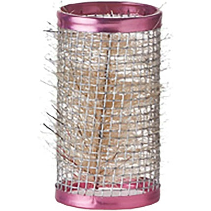 Comair 7000907 12 Wire Rollers with Bristles 63mm Red