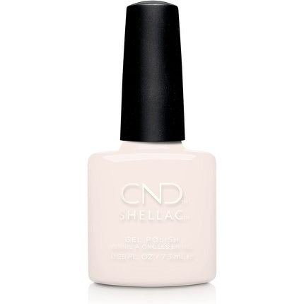 CND Shellac Gel Nail Polish Long-Lasting Nail Paint Color with Curve-Hugging Brush White 0.25 fl oz