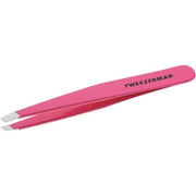 Tweezerman Slant Tip Eyebrow Tweezer Stainless Steel Pink