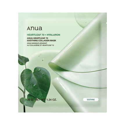 Anua Heartleaf 70 Soothing Collagen Mask