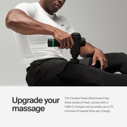 Hypervolt Heated Head Attachment Compatible with All Hypervolt Models - Relax and Loosen Sore and Tight Muscles - FSA and HSA Eligible