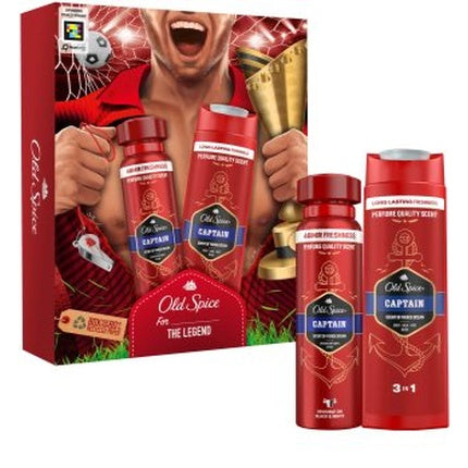 Old Spice Captain For The Legend Fragrance Set