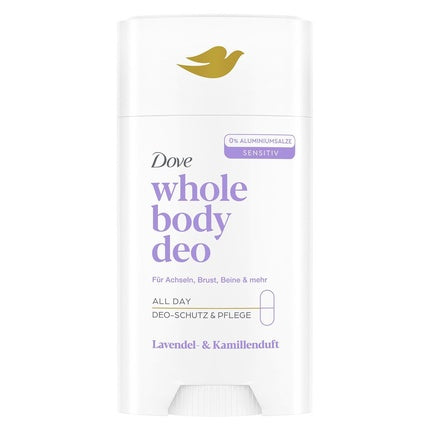 Dove Whole Body Lavender & Chamomile Deodorant Stick 0% Aluminum Salts