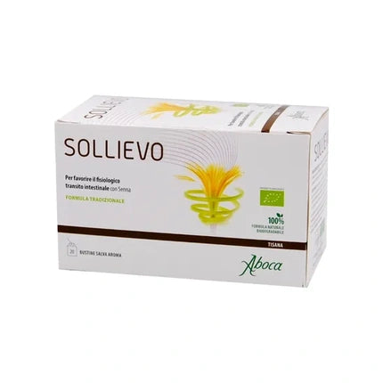 Aboca Sollievo Bio Herbal Tea 20 Filters Of 22 Grams
