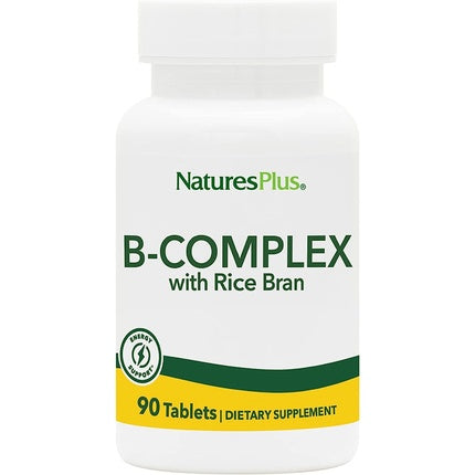 Nature's Plus B-Complex with Rice Bran 90 Tablets
