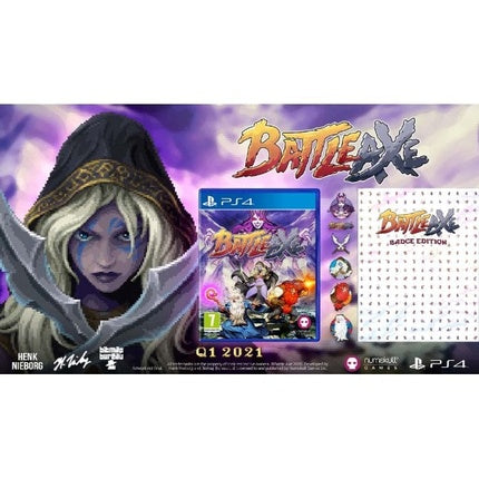 Numskull Battle Axee Pin Badges Set