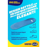Scholl GelActiv Insoles for Formal and Elegant Shoes with GelWave Cushioning Technology Comfort Easy Fit for Feet Size L