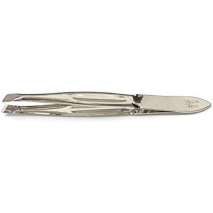 WAL Nickel Plated Narrow Straight Tweezers