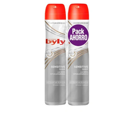 Byly Byly Sensitive Deodorant Spray 2x200ml