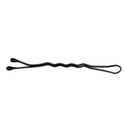 Eurostil Hair Double Wave Clips Black 24 Units