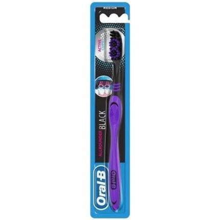 Oral B AA Clean Black 40 Medium Black Toothbrush 1 Count