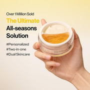 D'Alba Italian White Truffle Double Serum & Cream Vegan Skincare 2-in-1 Face