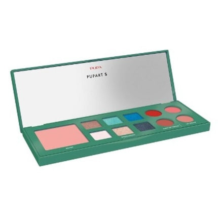 Pupa Pupart S Green - A Vibrant Makeup Palette For Creative Looks